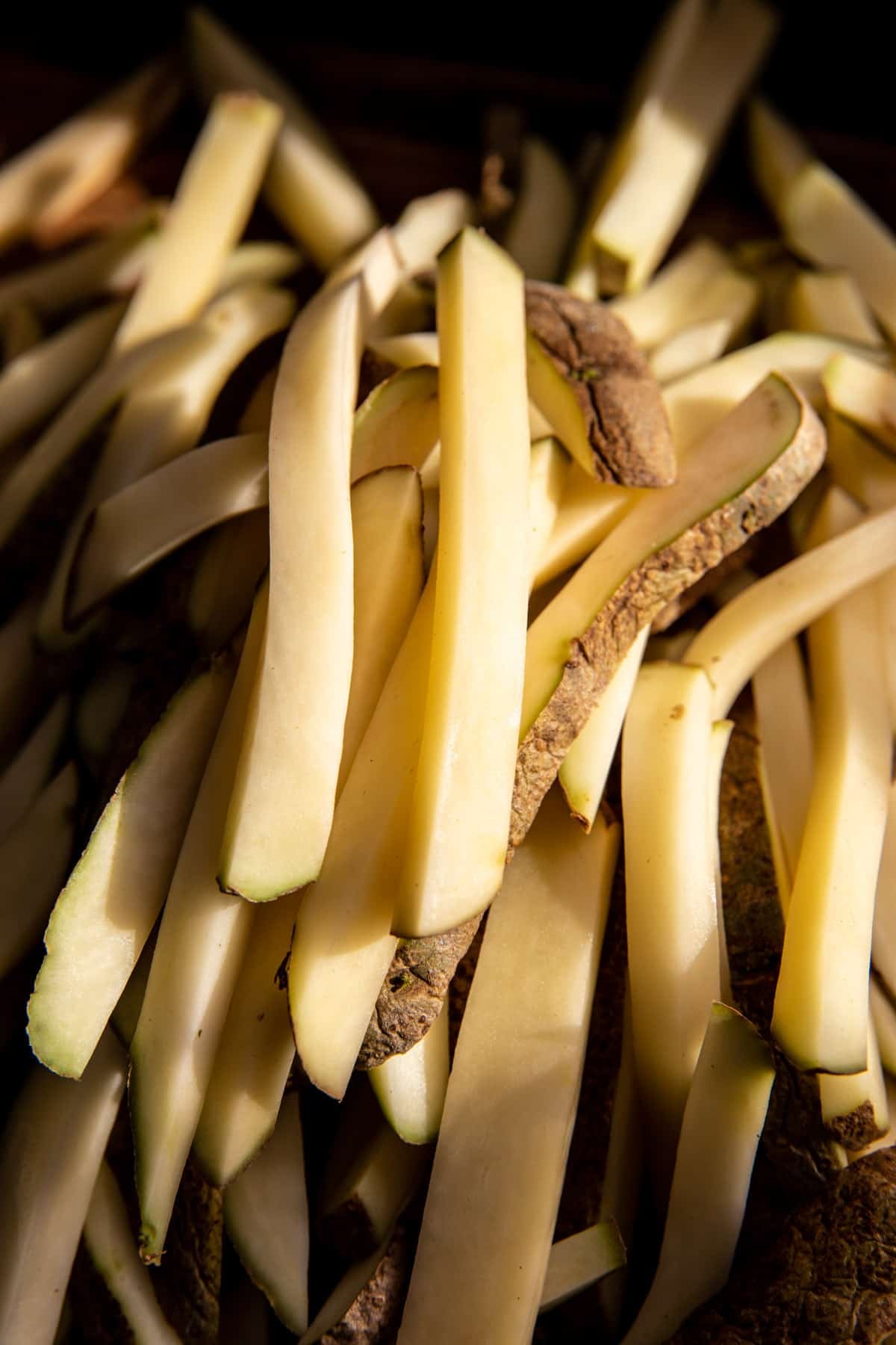 Garlic Parmesan French Fries Dressed in Caesar Dressing | halfbakedharvest.com