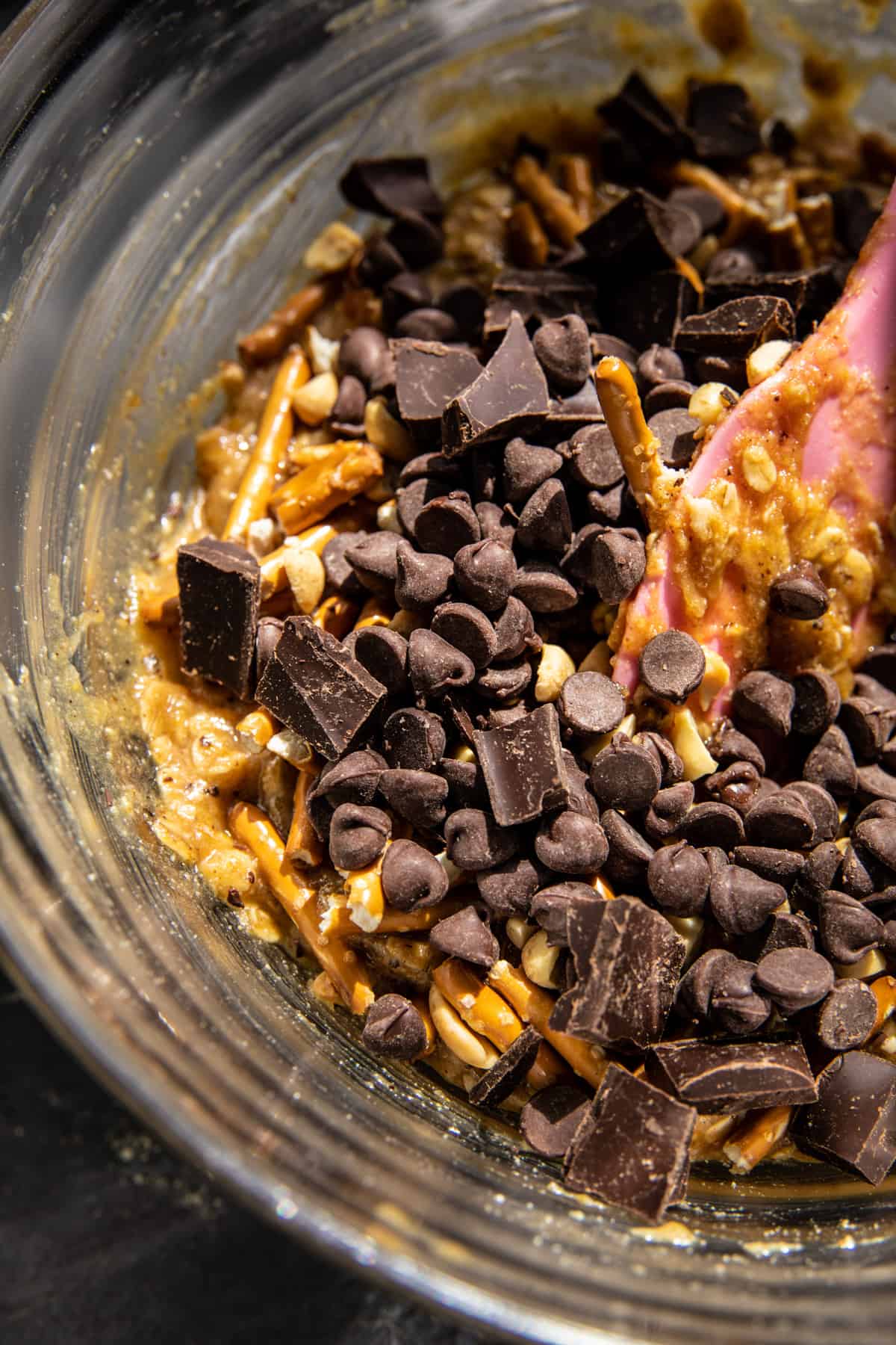 Wholesome Peanut Butter Pretzel Chocolate Chip Cookies | halfbakedharvest.com