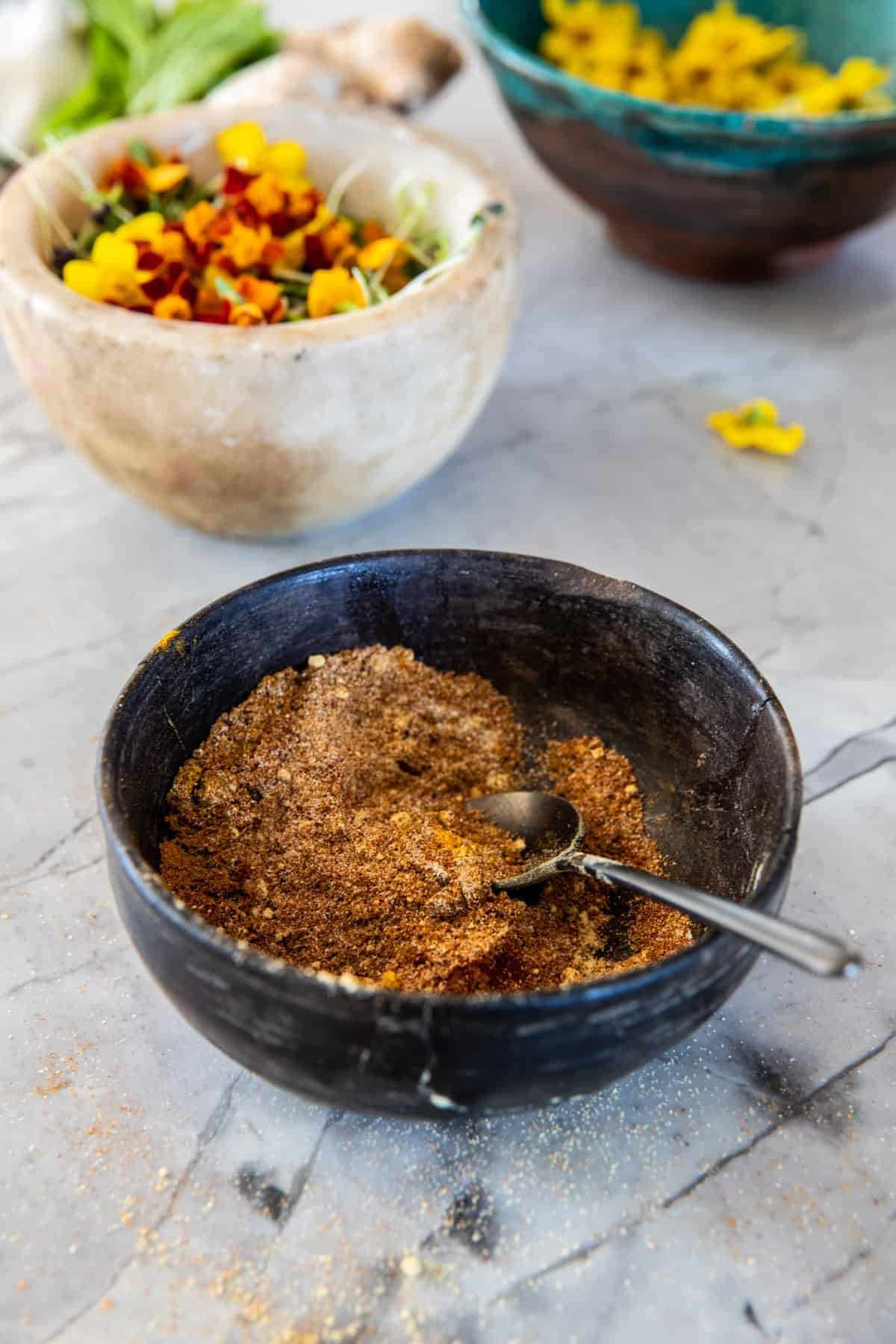 Coconut Curry Chicken Meatballs with Garlic Butter | halfbakedharvest.com