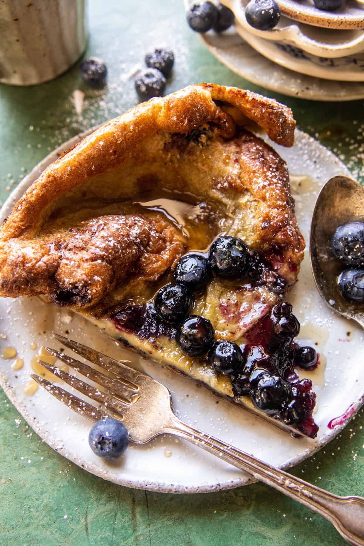 Blueberry Lemon Dutch Baby | halfbakedharvest.com