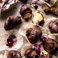 Frozen Chocolate Banana Yogurt Clusters | halfbakedharvest.com