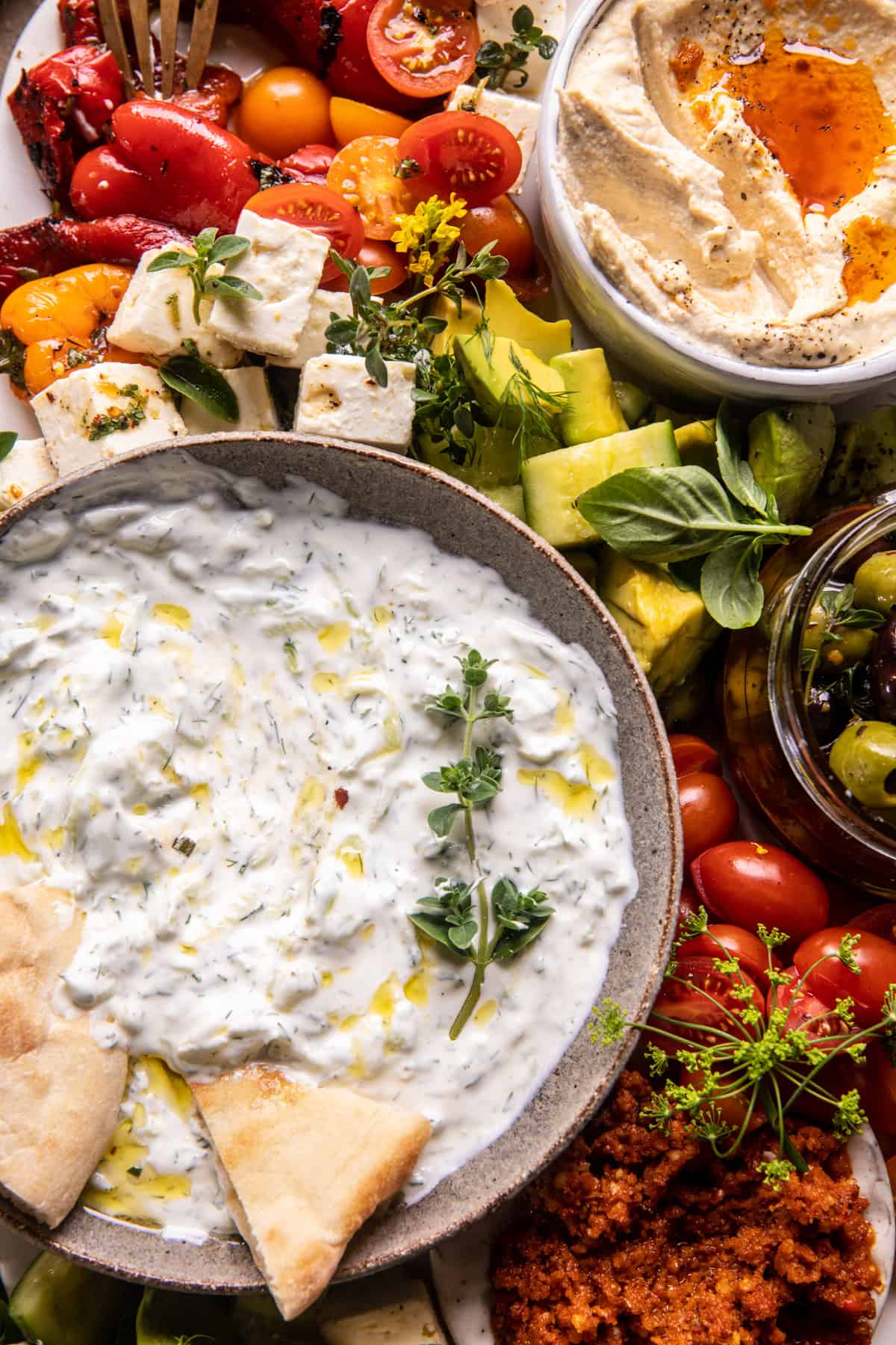 Easy Mediterranean Mezze Platter | halfbakedharvest.com