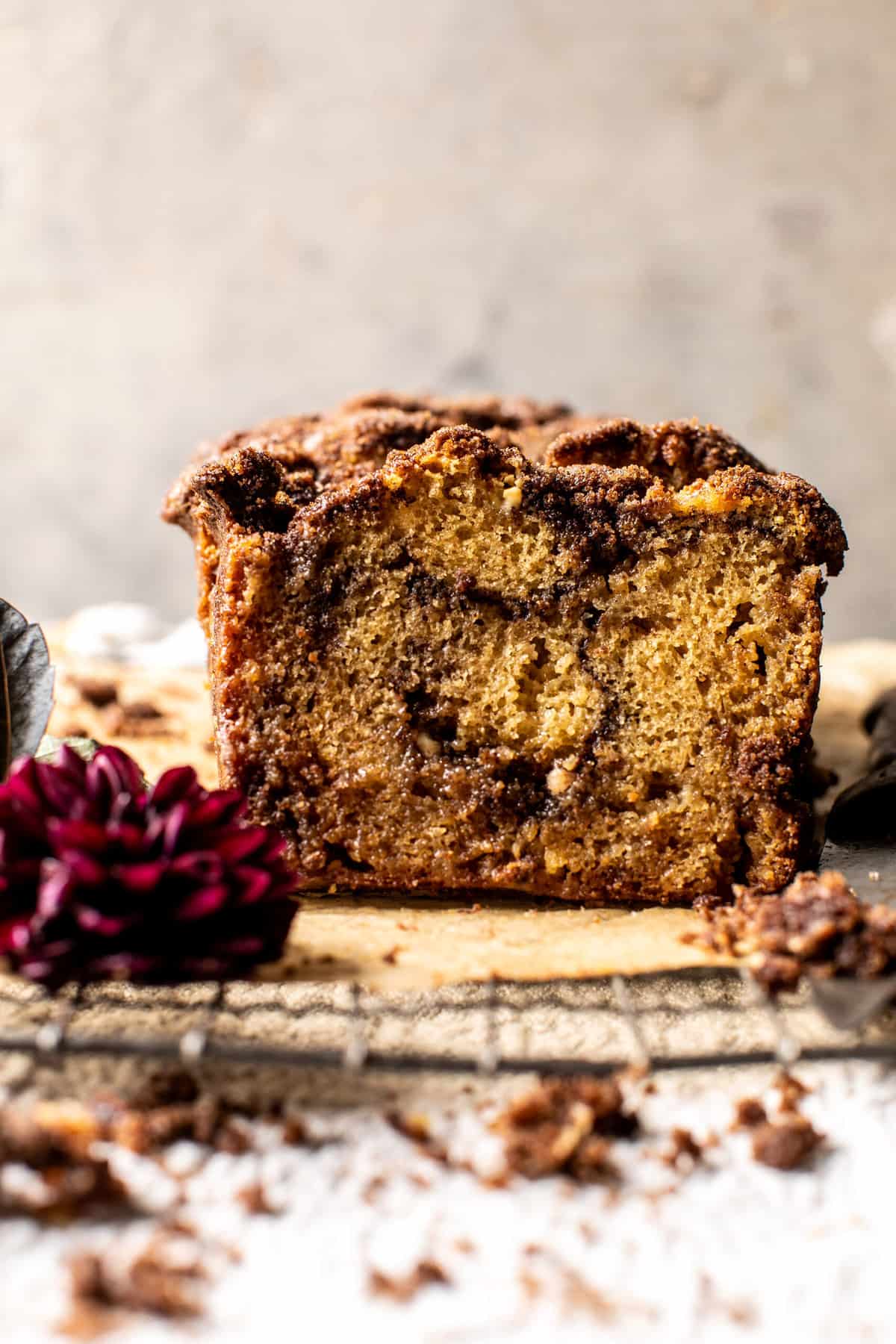 Cinnamon Crunch Quick Bread | halfbakedharvest.com