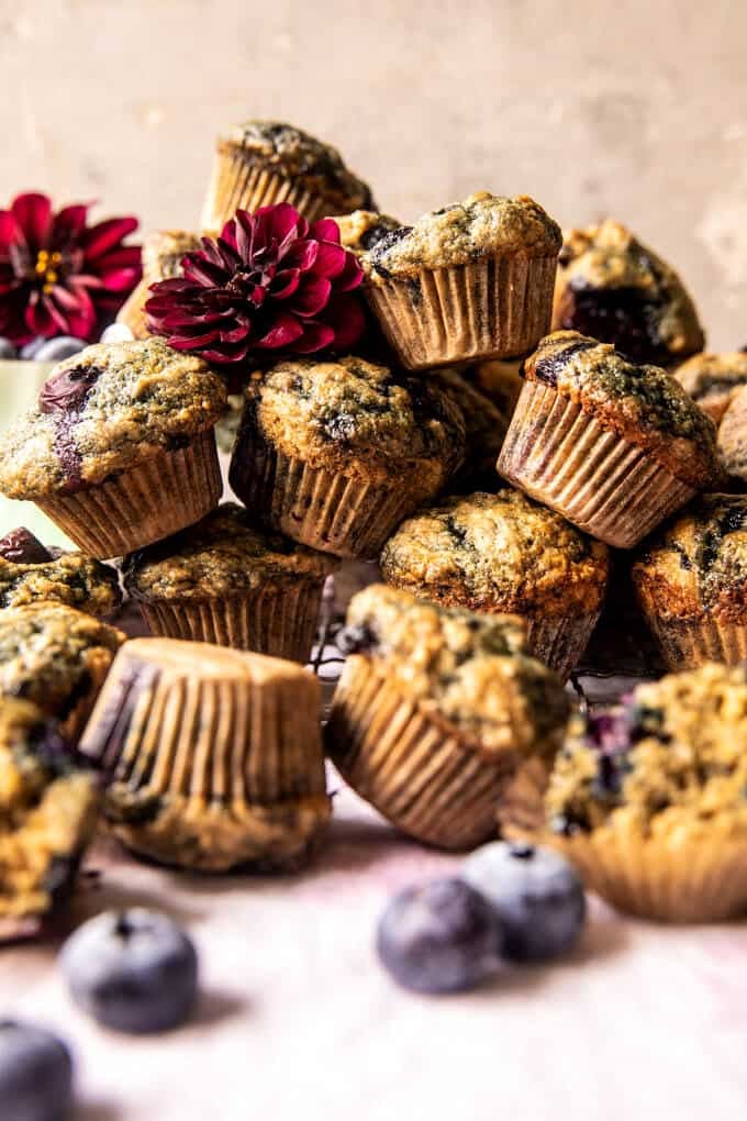Mini Blueberry Muffins | halfbakedharvest.com