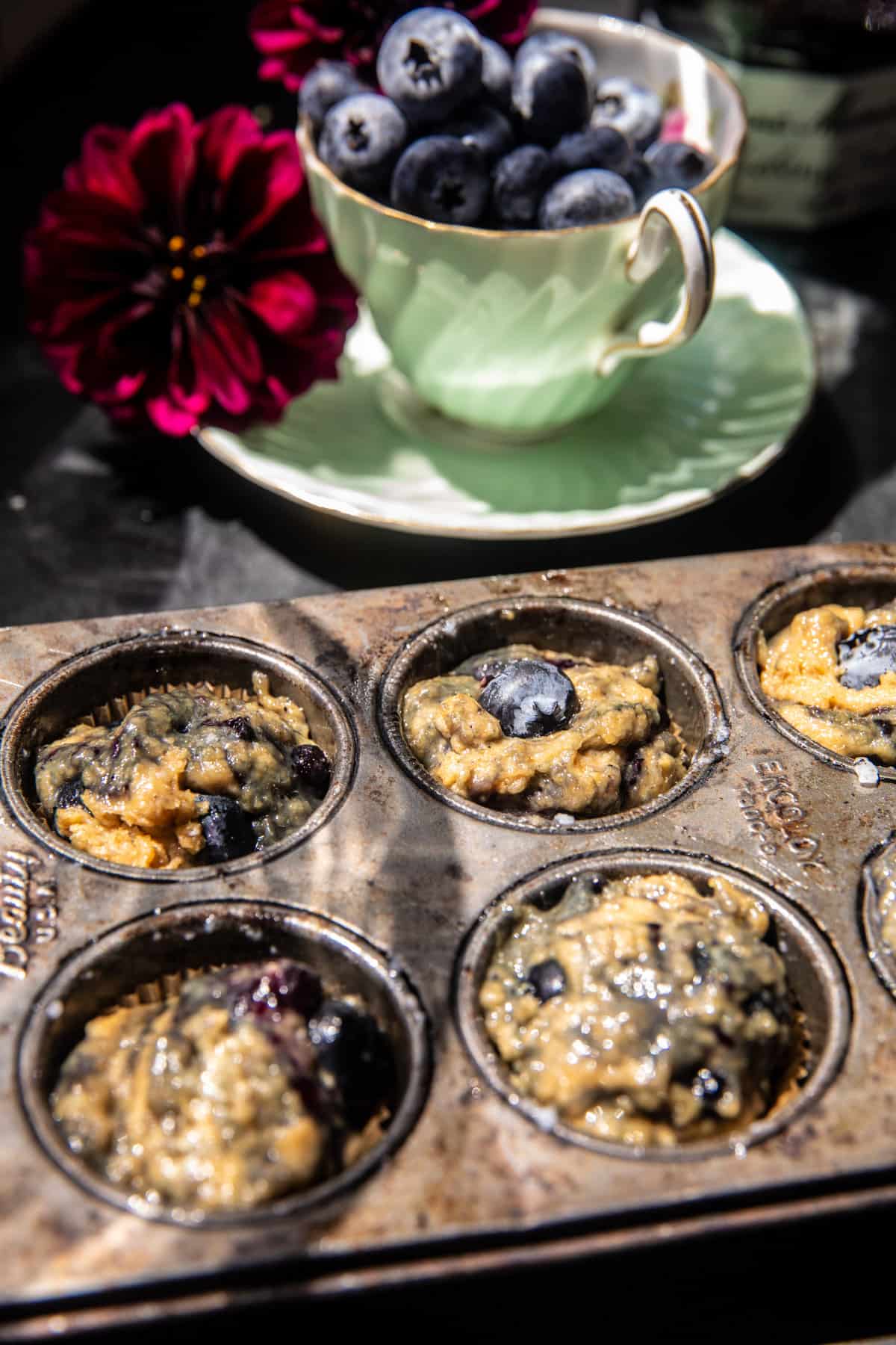 Mini Blueberry Muffins | halfbakedharvest.com