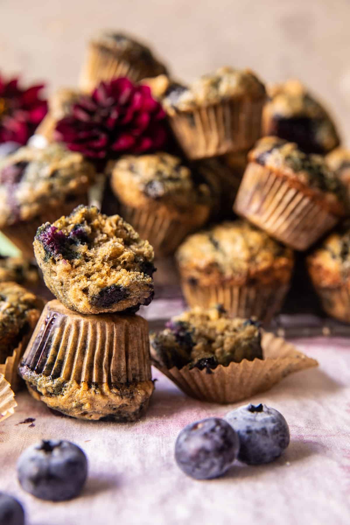 Mini Blueberry Muffins | halfbakedharvest.com
