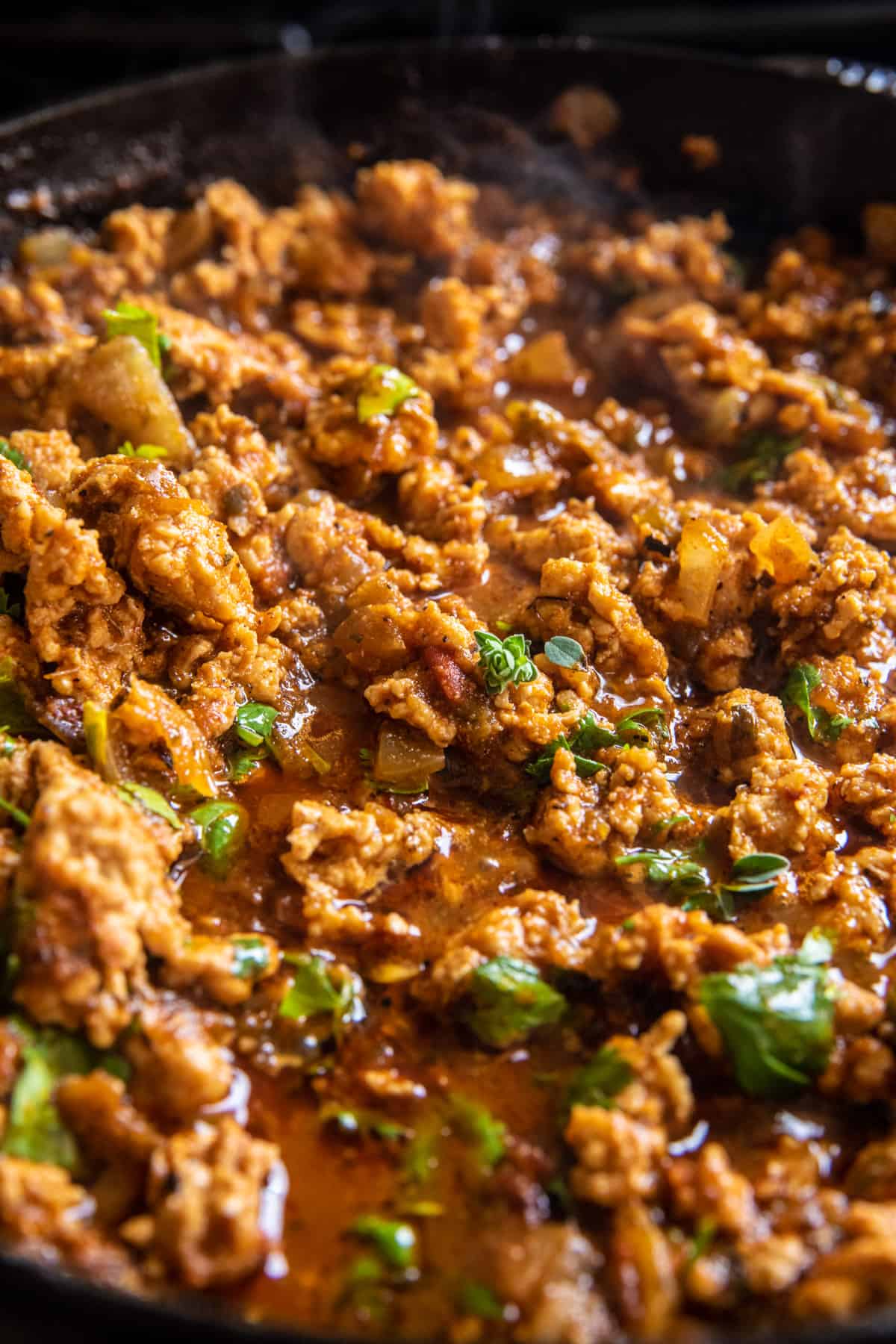 Skillet Corn and Chipotle Chicken Tortilla Bake | halfbakedharvest.com