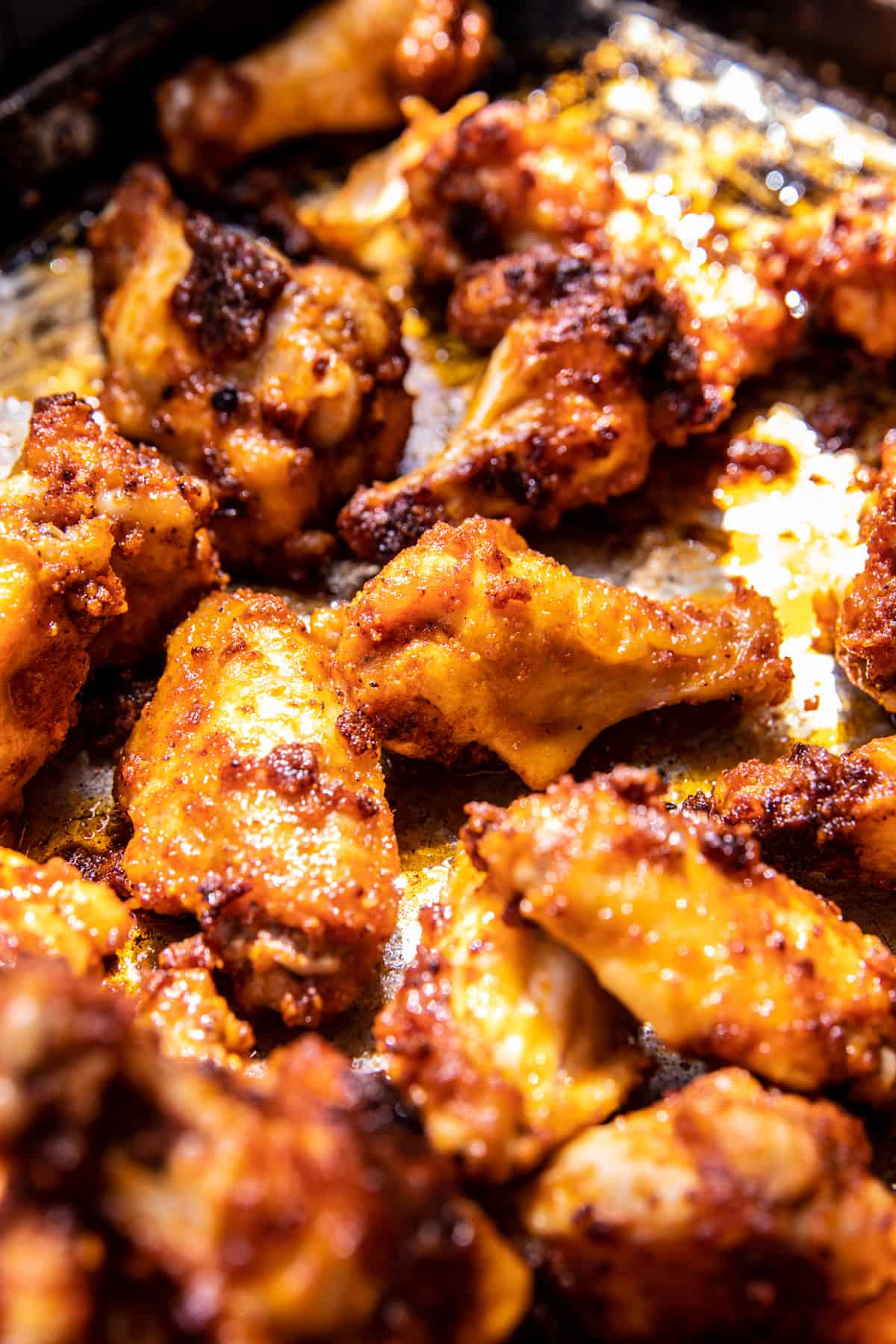 Easy Garlic Parmesan Buffalo Chicken Wings | halfbakedharvest.com
