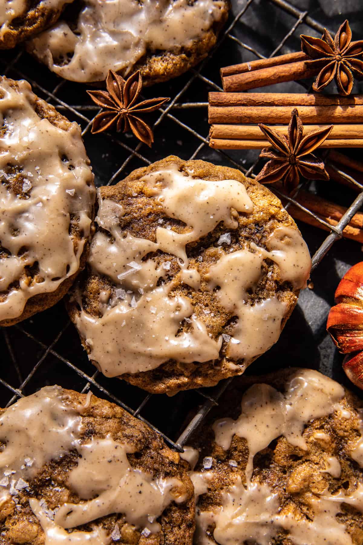 Brown Butter Pumpkin Oatmeal Latte Cookies | halfbakedharvest.com