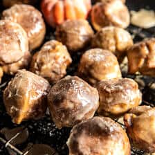 Salted Apple Maple Ricotta Munchkins | halfbakedharvest.com