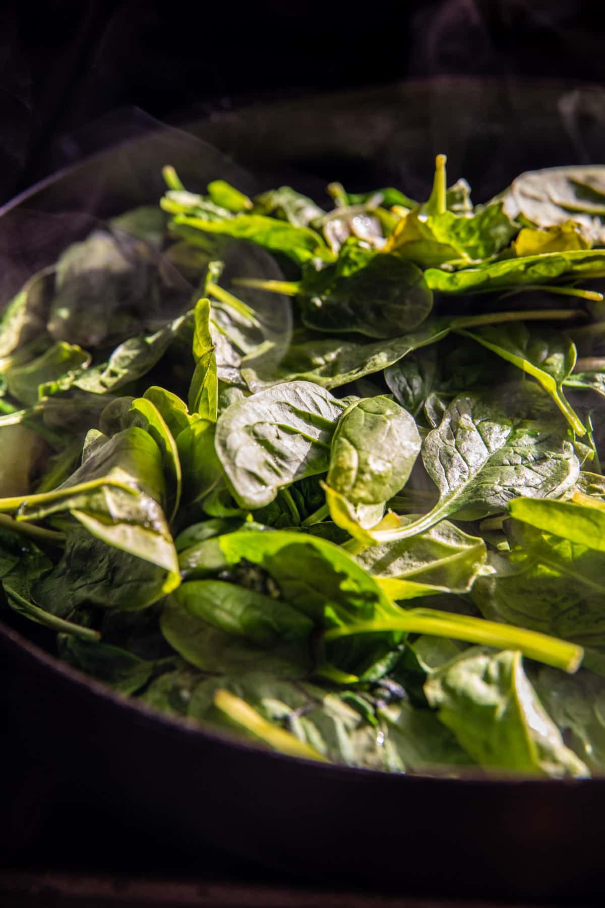 Creamed Spinach and Wild Rice Casserole | halfbakedharvest.com