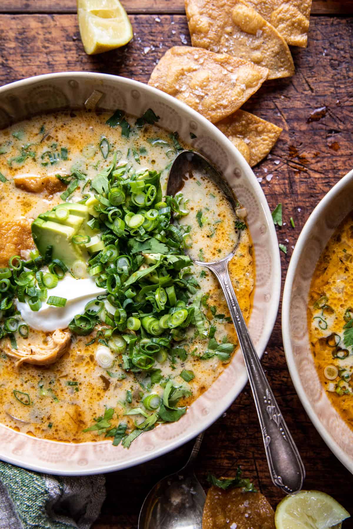 Creamy Chicken Tortilla Soup | halfbakedharvest.com