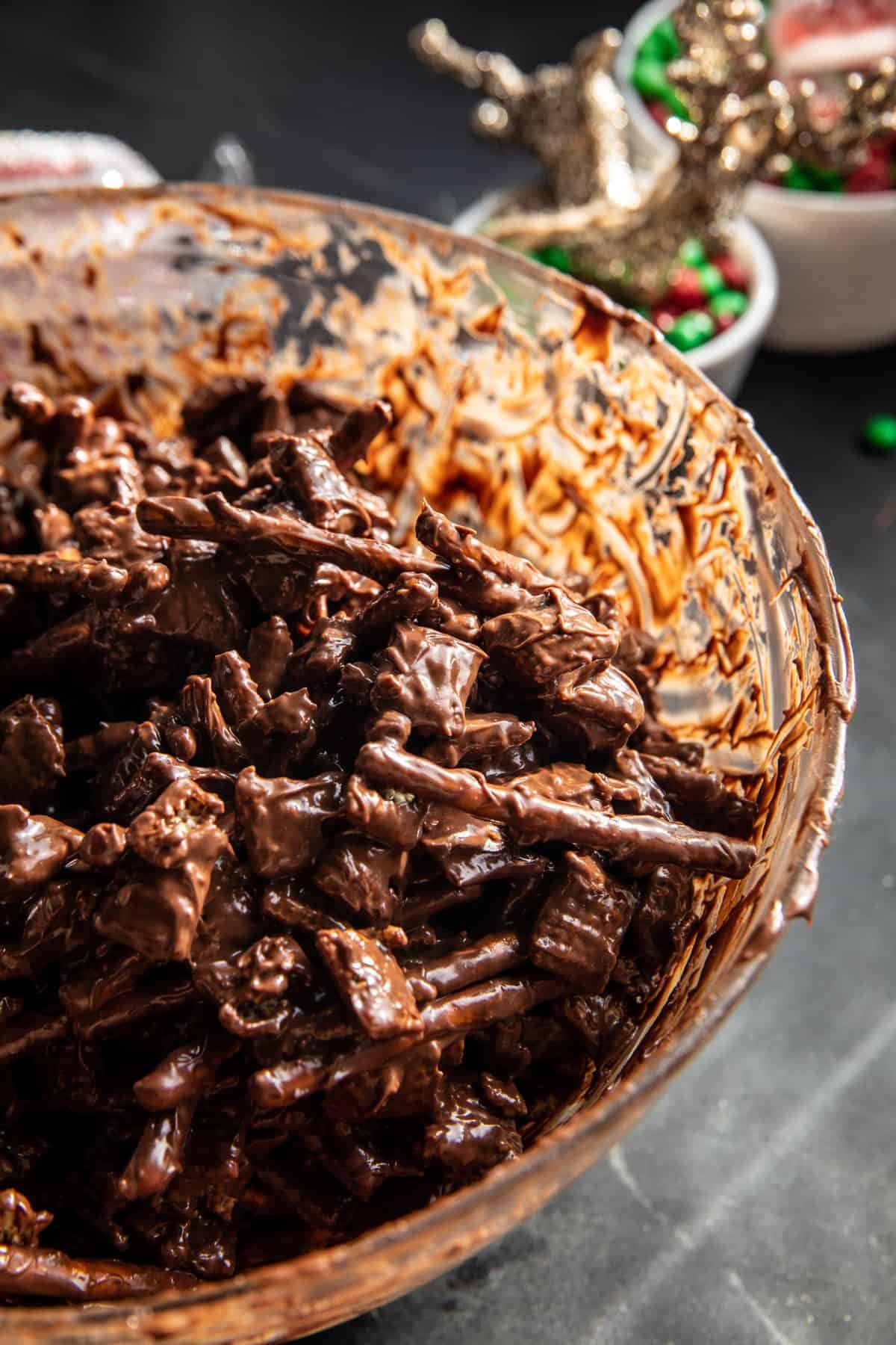 Christmas Puppy Chow | halfbakedharvest.com