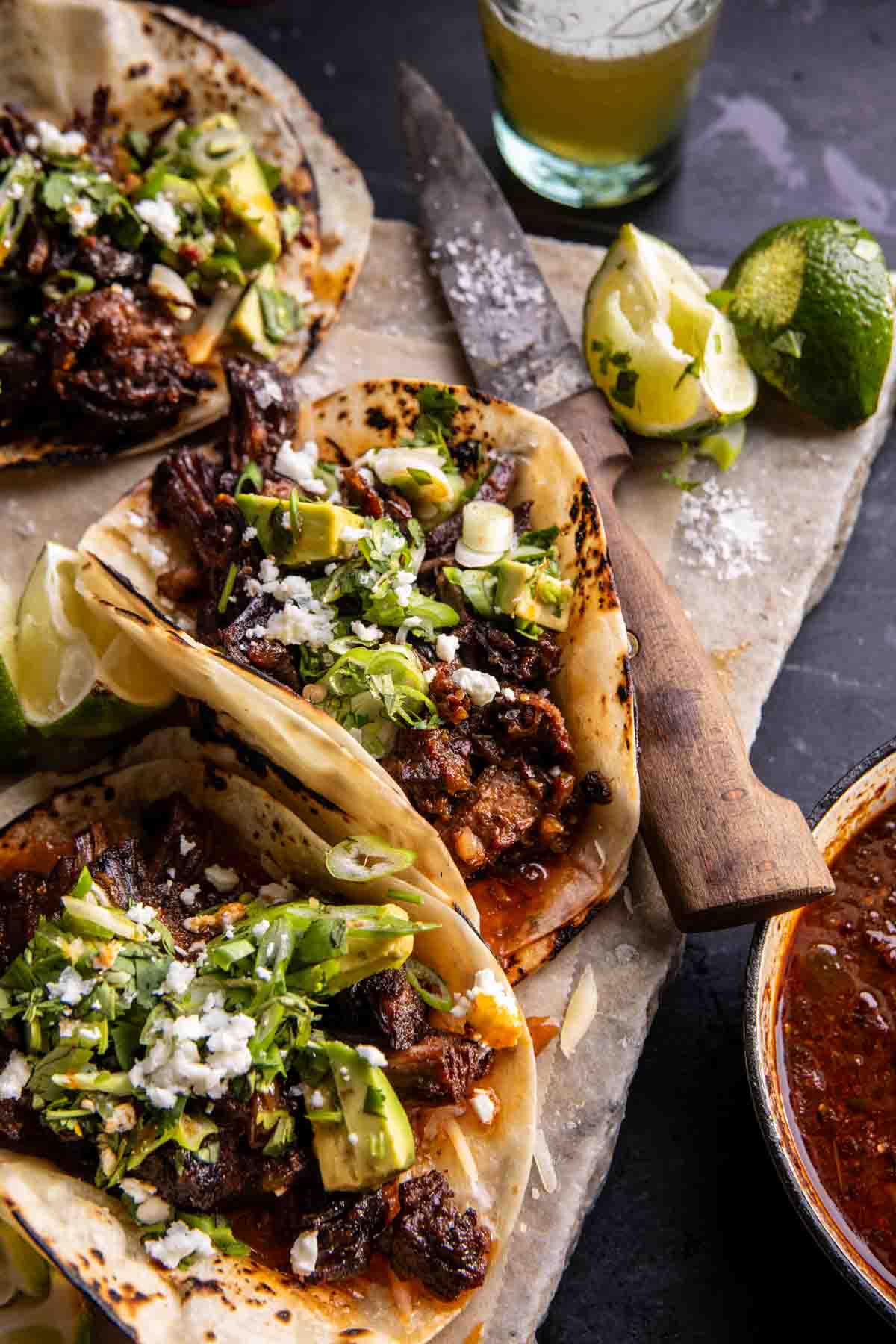 Crockpot Chipotle Pot Roast Tacos | halfbakedharvest.com