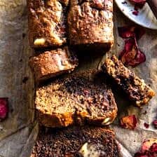 Honey Buckwheat Chocolate Chunk Banana Bread | halfbakedharvest.com