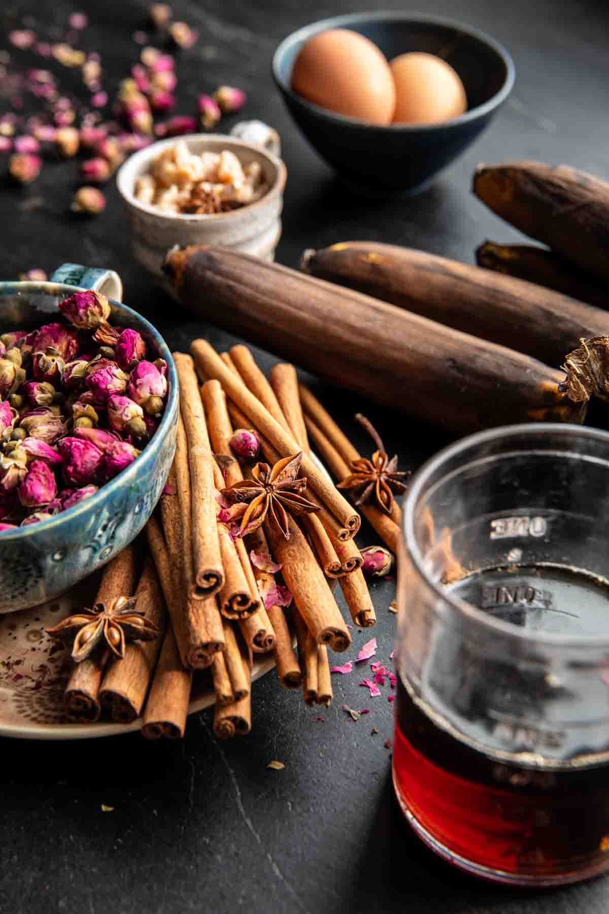 Maple Almond Banana Muffins with Cinnamon Cardamon Butter | halfbakedharvest.com