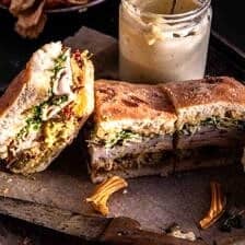 Sun-dried Tomato Pesto Turkey Sandwich | halfbakedharvest.com