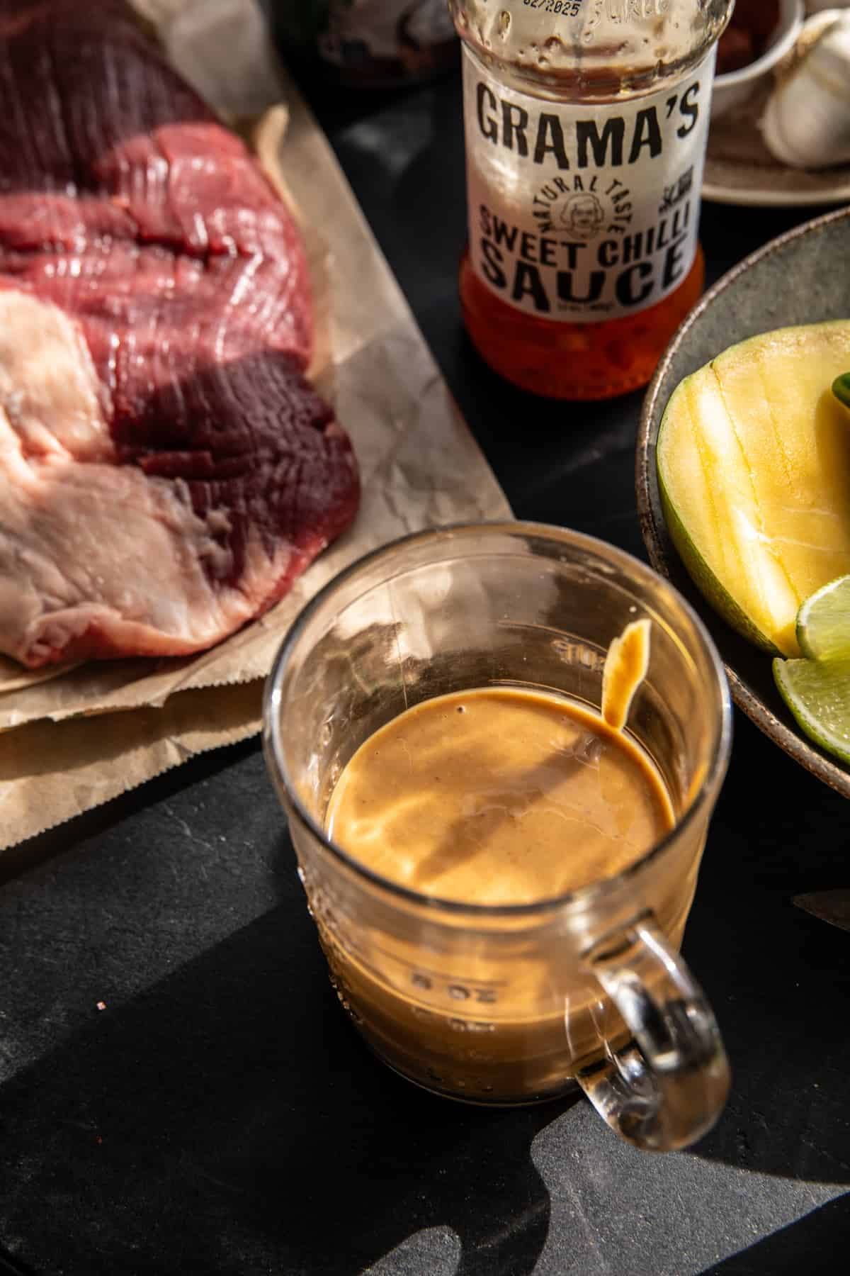 Curried Thai Beef with Peanut Sauce | halfbakedharvest.com