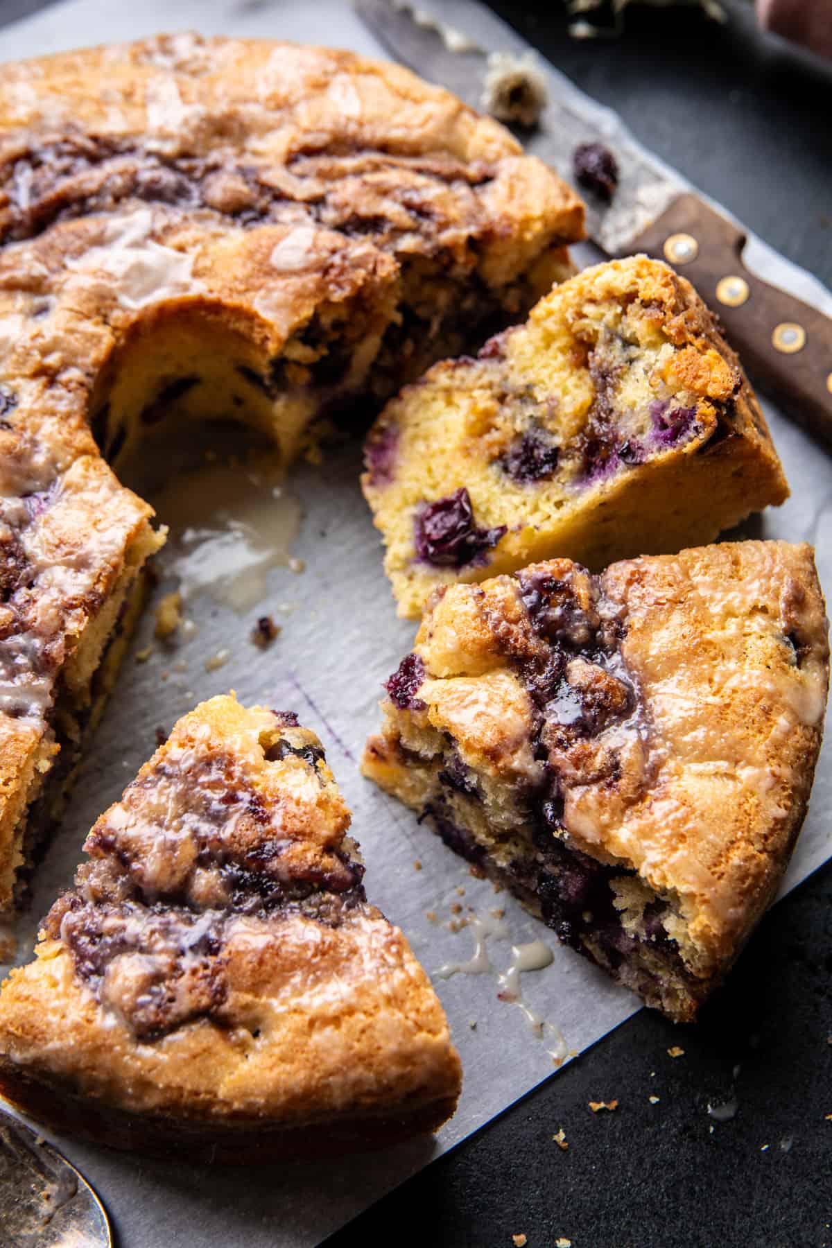 Blueberry Sour Cream Coffee Cake | halfbakedharvest.com