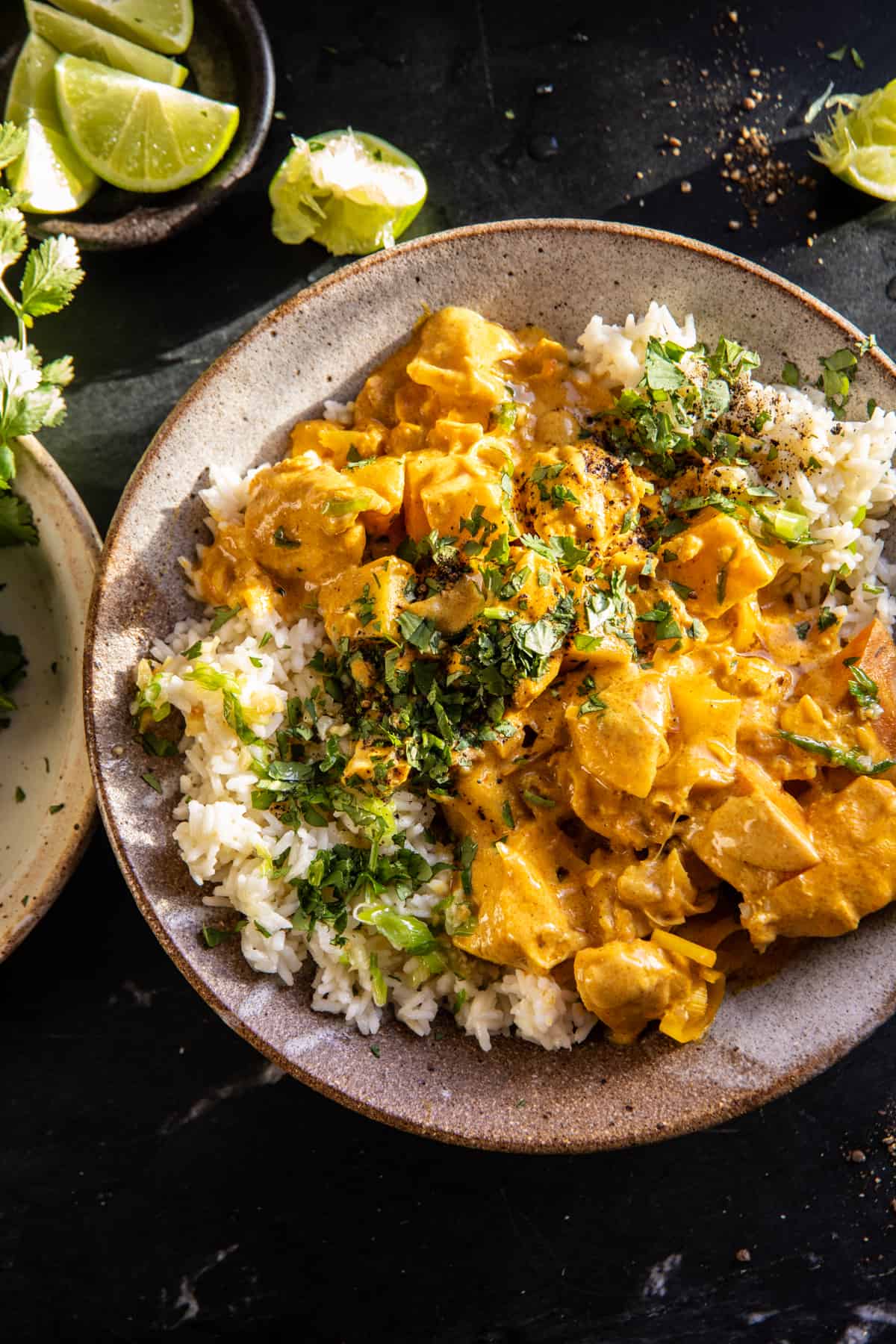 Crockpot Thai Yellow Curry Chicken | halfbakedharvest.com