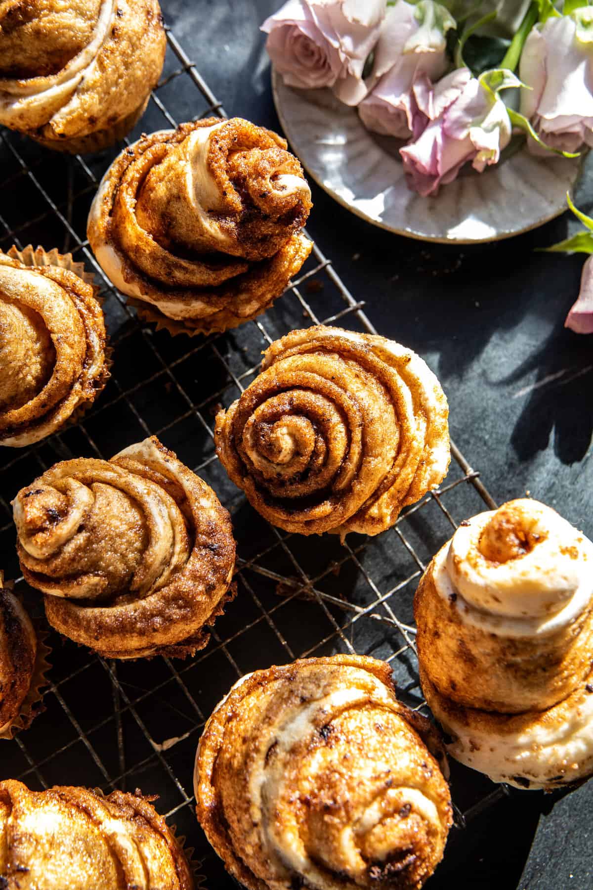 Easy Brown Butter Iced Espresso Cardamom Buns | halfbakedharvest.com