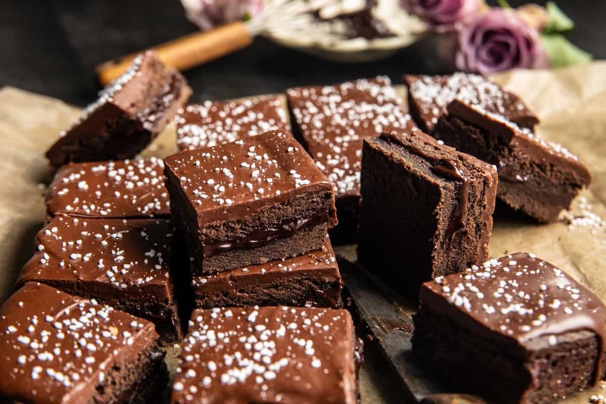 Frosted Chocolate Fudge Pop Tart Bars | halfbakedharvest.com