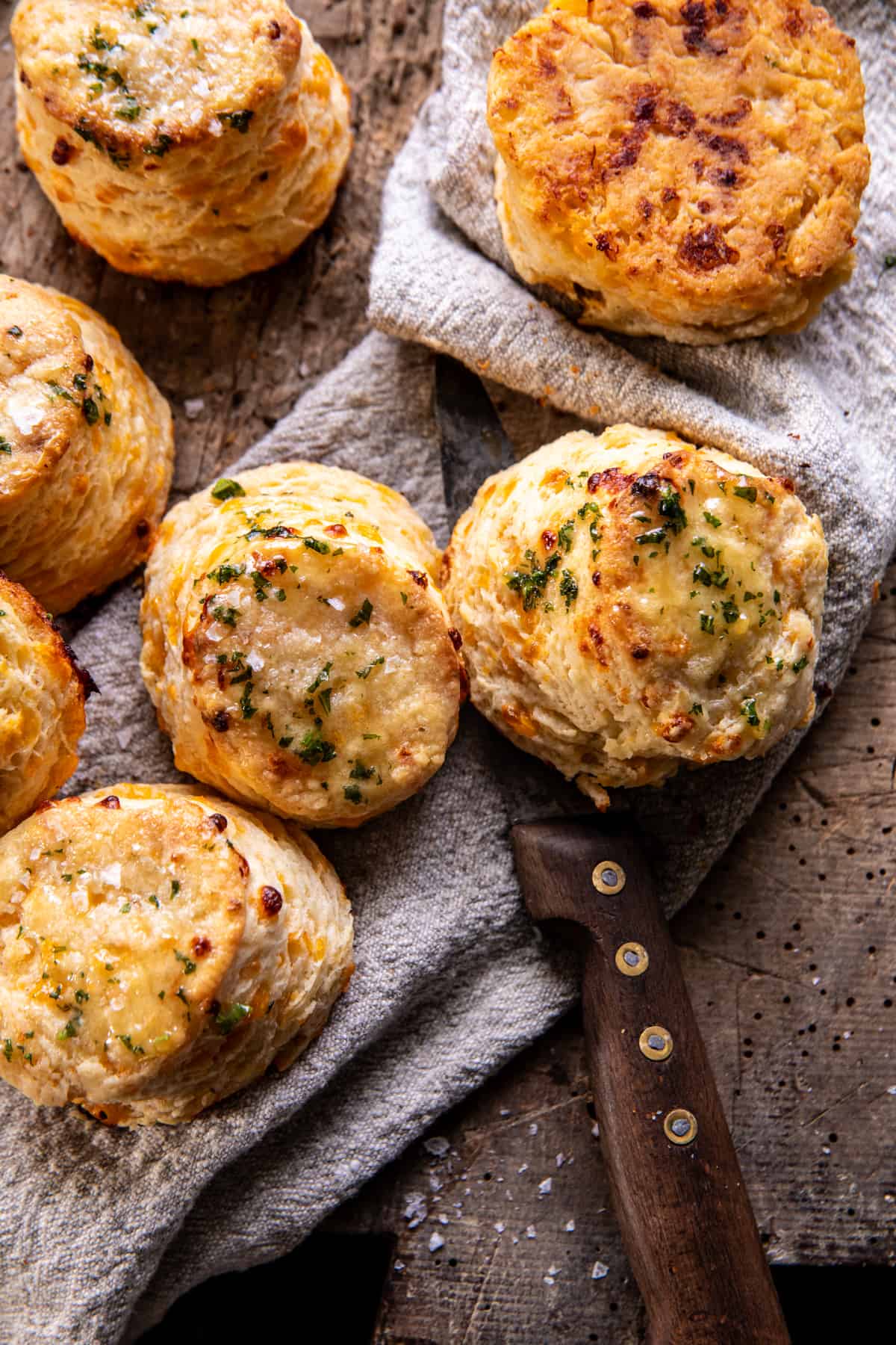 Homemade Honey Butter Cheddar Biscuits | halfbakedharvest.com