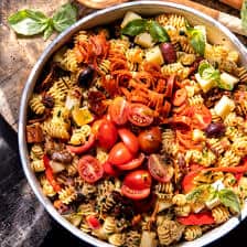 Italian Chop Pasta Salad | halfbakedharvest.com