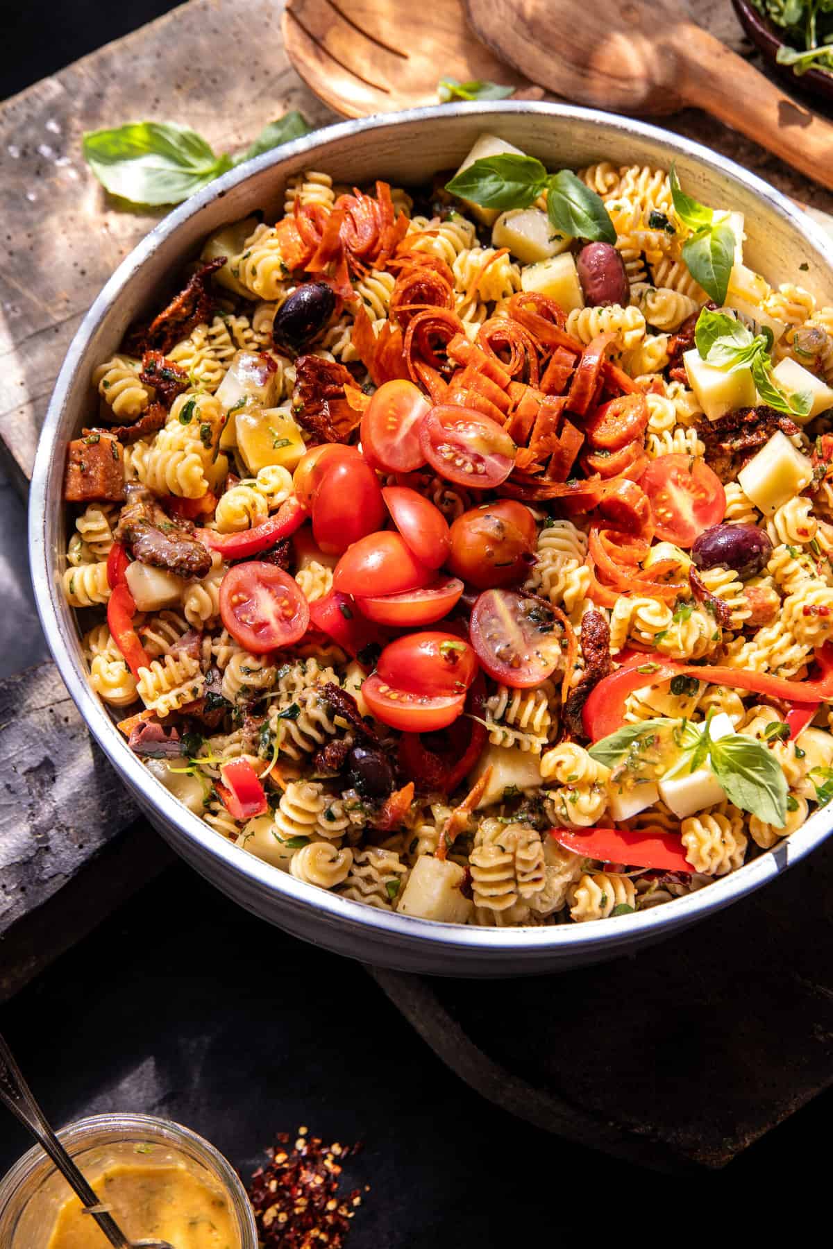 Italian Chop Pasta Salad | halfbakedharvest.com