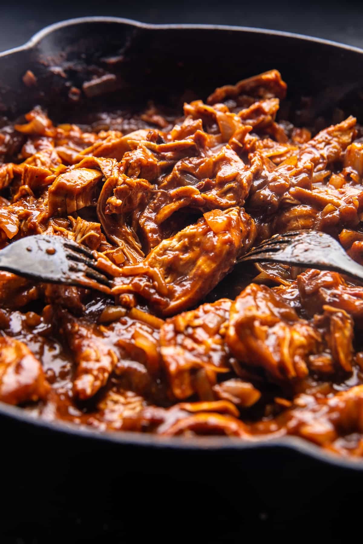 Skillet Creamy Chipotle Chicken Enchiladas | halfbakedharvest.com