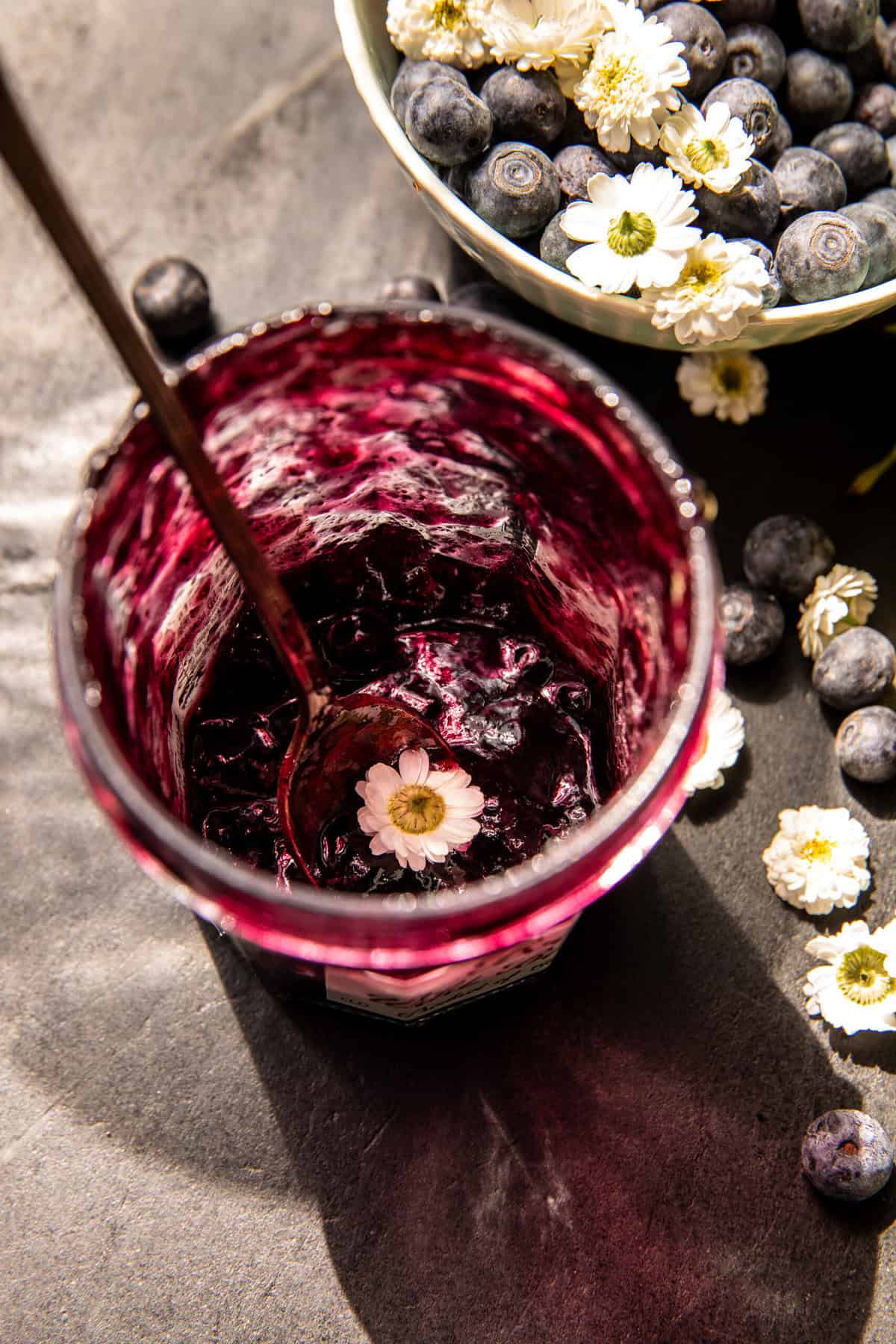 Blueberry Croissant French Toast Bake | halfbakedharvest.com