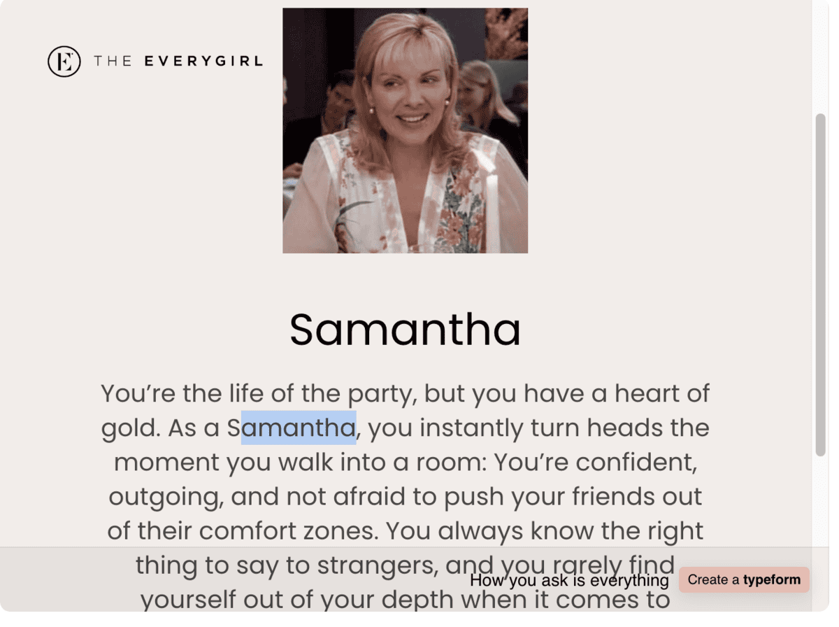 Nine Favorite Things