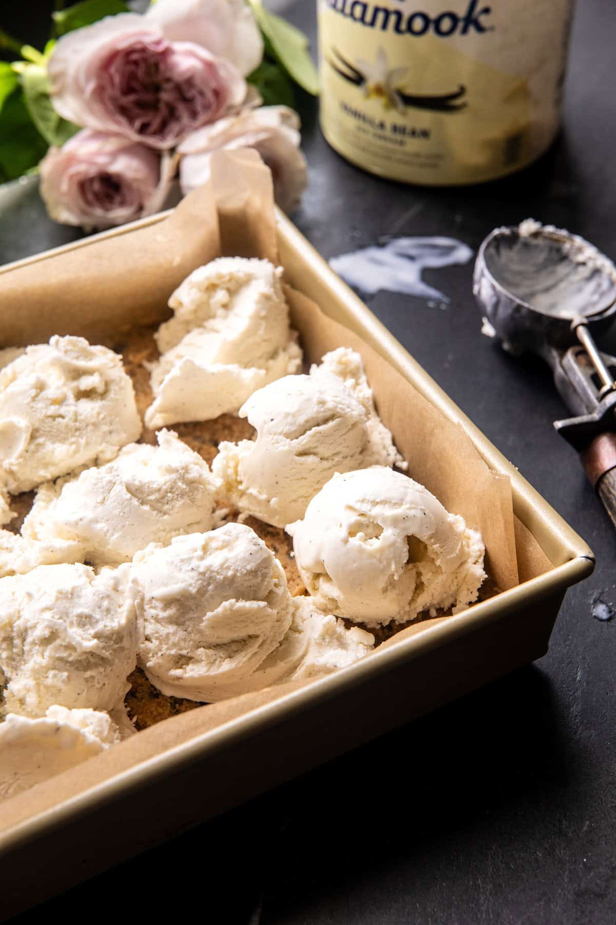 Cookie Dough Ice Cream Bites | halfbakedharvest.com