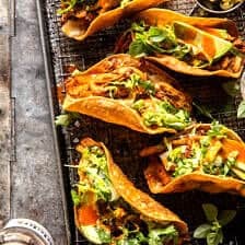 Grilled Buffalo Ranch Chicken Tacos | halfbakedharvest.com