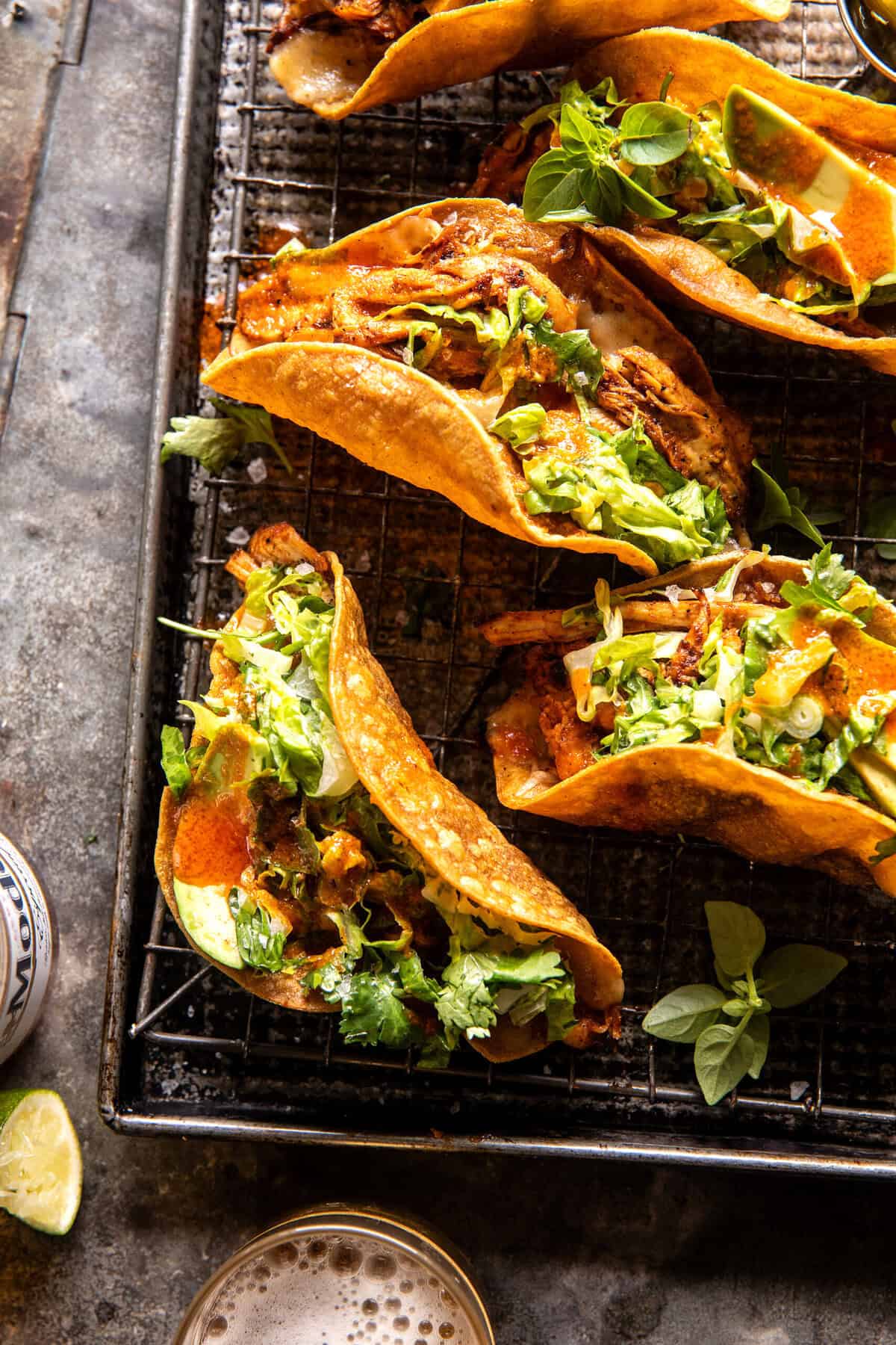 Grilled Buffalo Ranch Chicken Tacos | halfbakedharvest.com