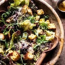 Lemon Parmesan Sesame Salad | halfbakedharvest.com