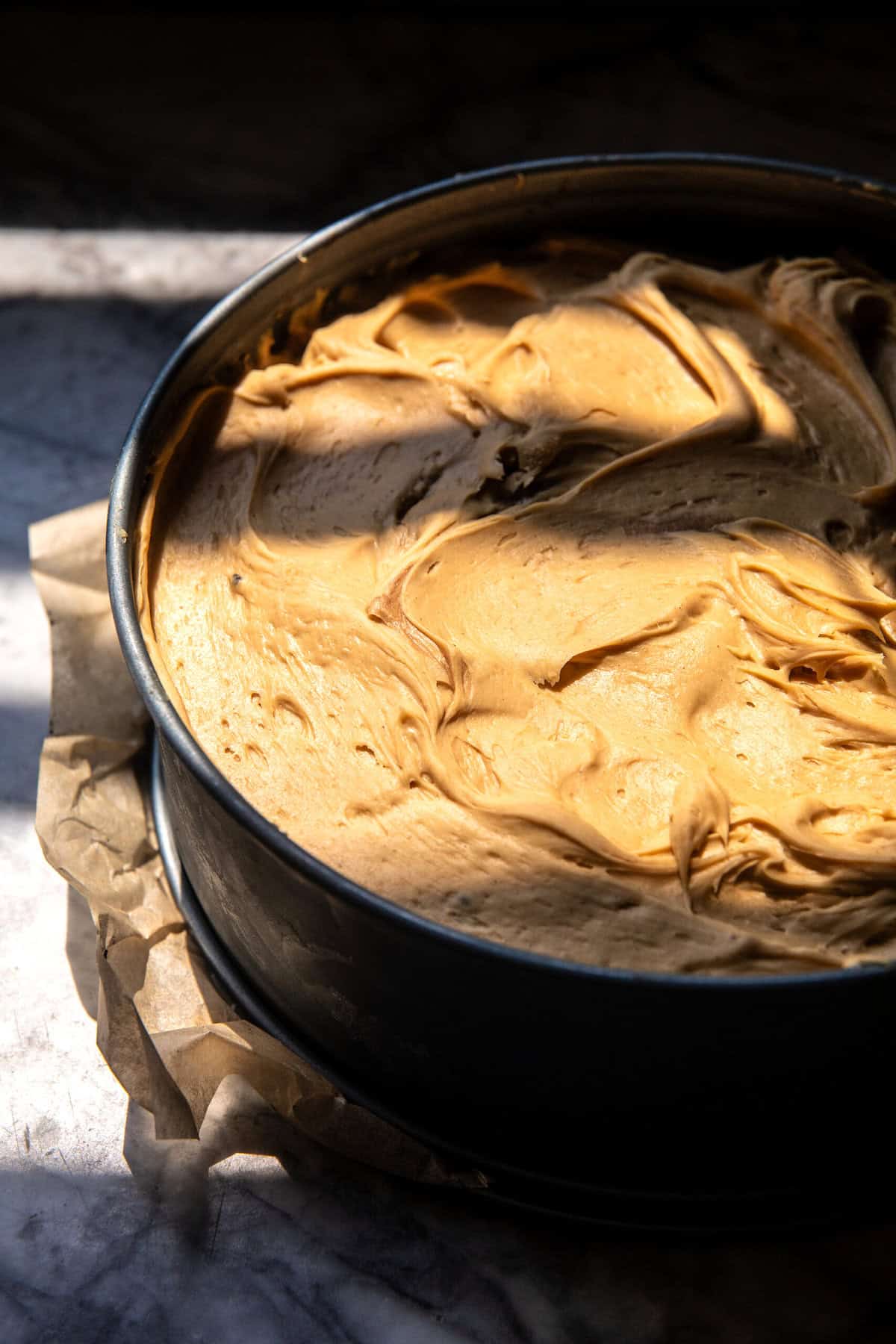 Frozen Chocolate Peanut Butter Cream Pie | halfbakedharvest.com