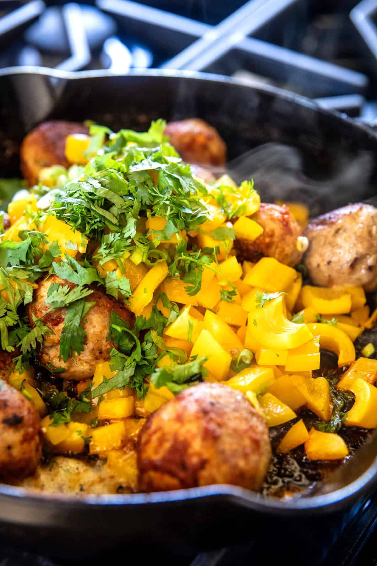 Thai Turkey Meatballs | halfhalfbakedharvest.com