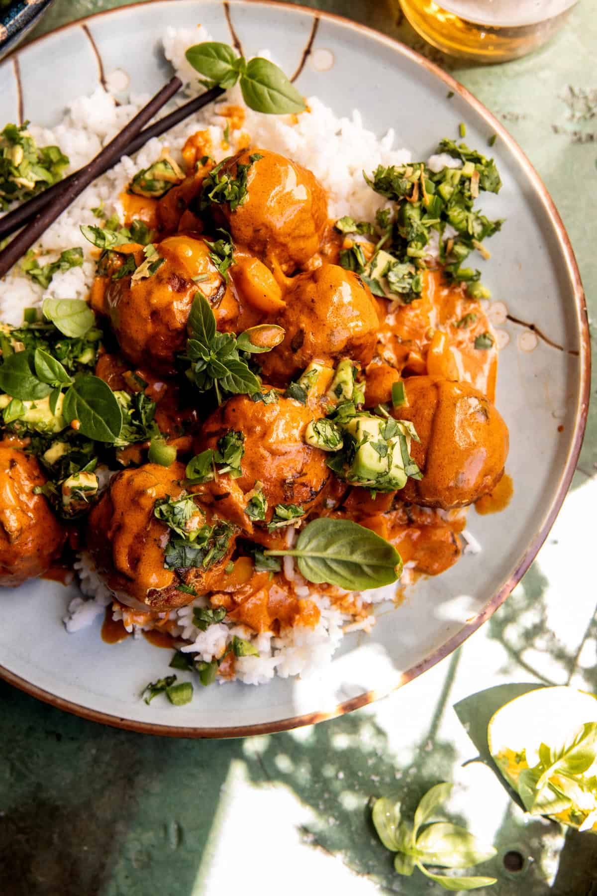 Thai Turkey Meatballs | halfhalfbakedharvest.com