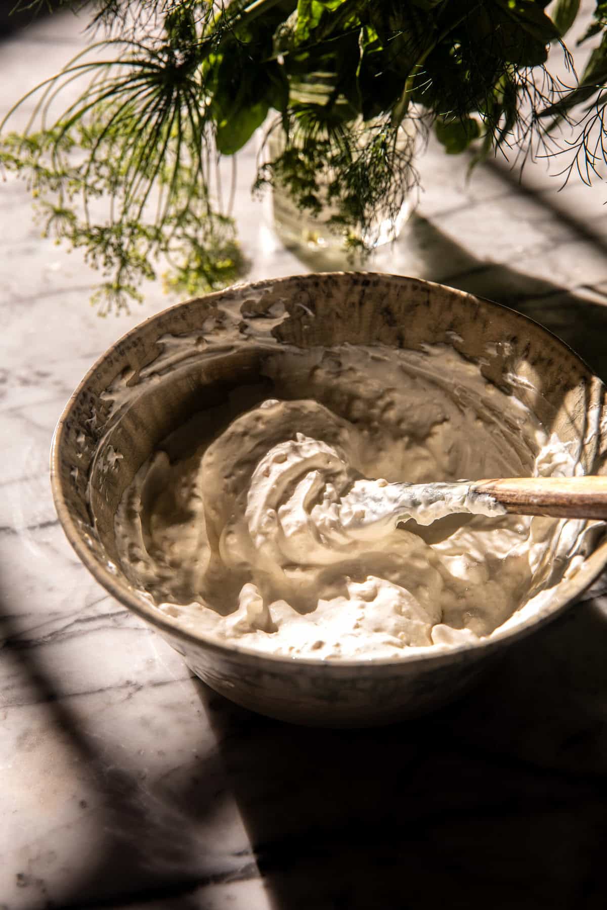 Sour Cream and Onion Smashed Potatoes | halfbakedharvest.com