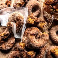 Baked Cinnamon Crunch Apple Cider Doughnuts | halfbakedharvest.com