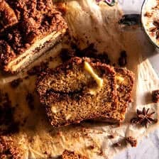 Cinnamon Crunch Swirled Banana Bread | halfbakedharvest.com