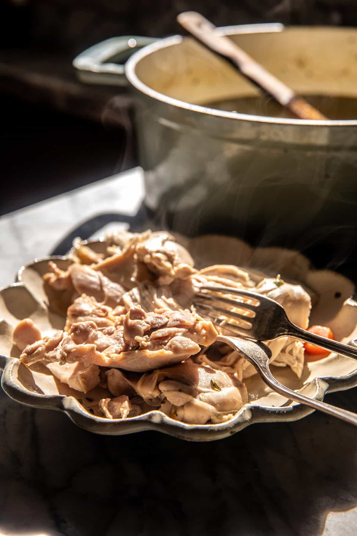Creamy Homestyle Chicken Noodle Soup | halfbakedharvest.com
