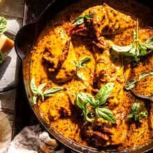 Marry Me Chicken in Pumpkin Cream Sauce | halfbakedharvest.com