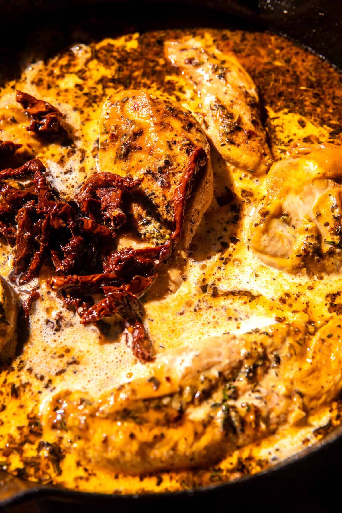 Marry Me Chicken in Pumpkin Cream Sauce | halfbakedharvest.com