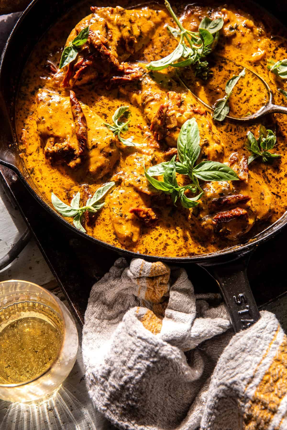 Marry Me Chicken in Pumpkin Cream Sauce | halfbakedharvest.com