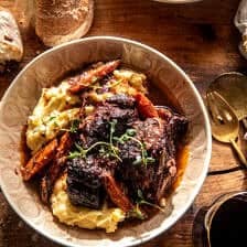 Red Wine Braised Pot Roast | halfbakedharvest.com