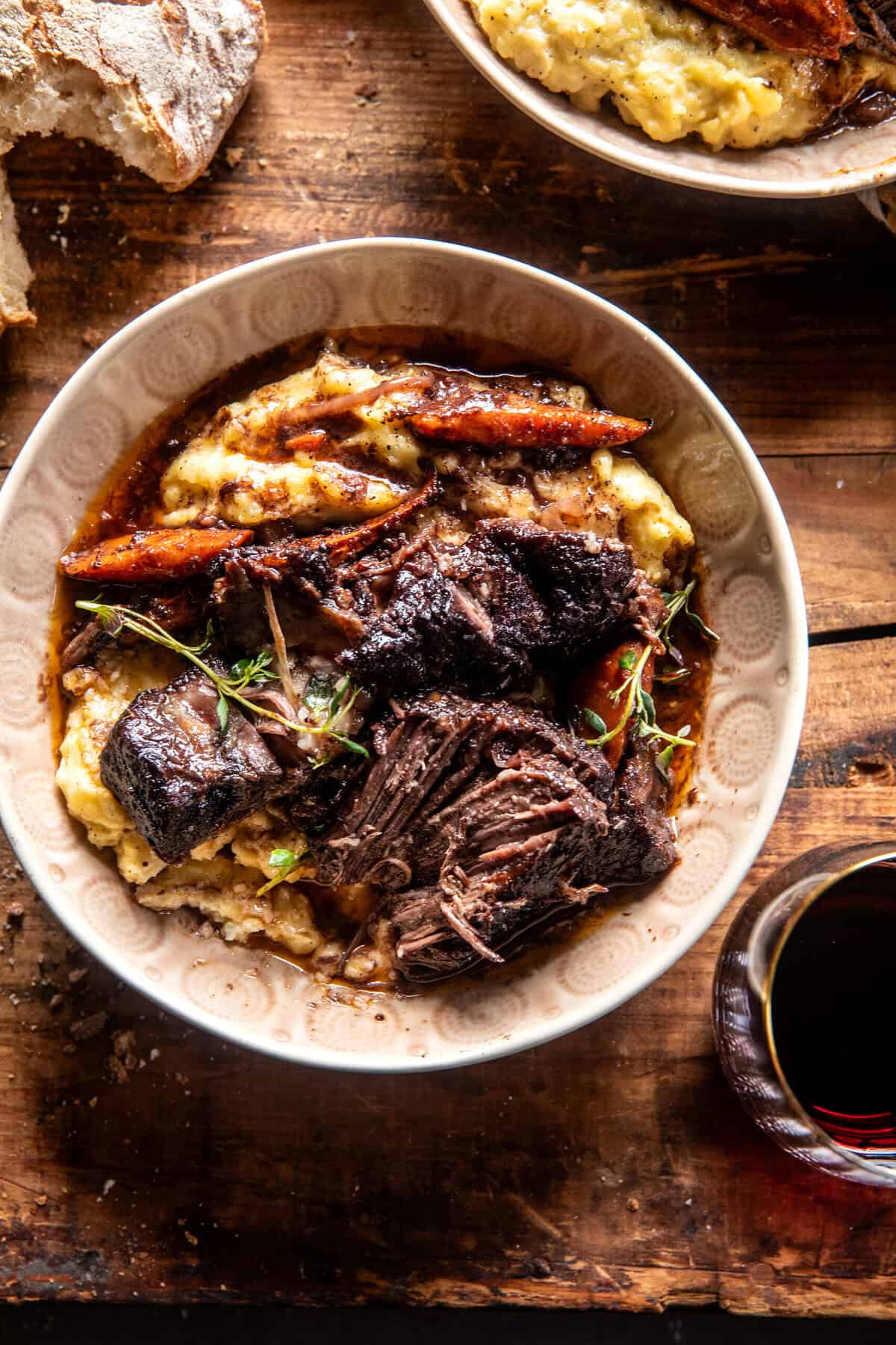 Red Wine Braised Pot Roast | halfbakedharvest.com