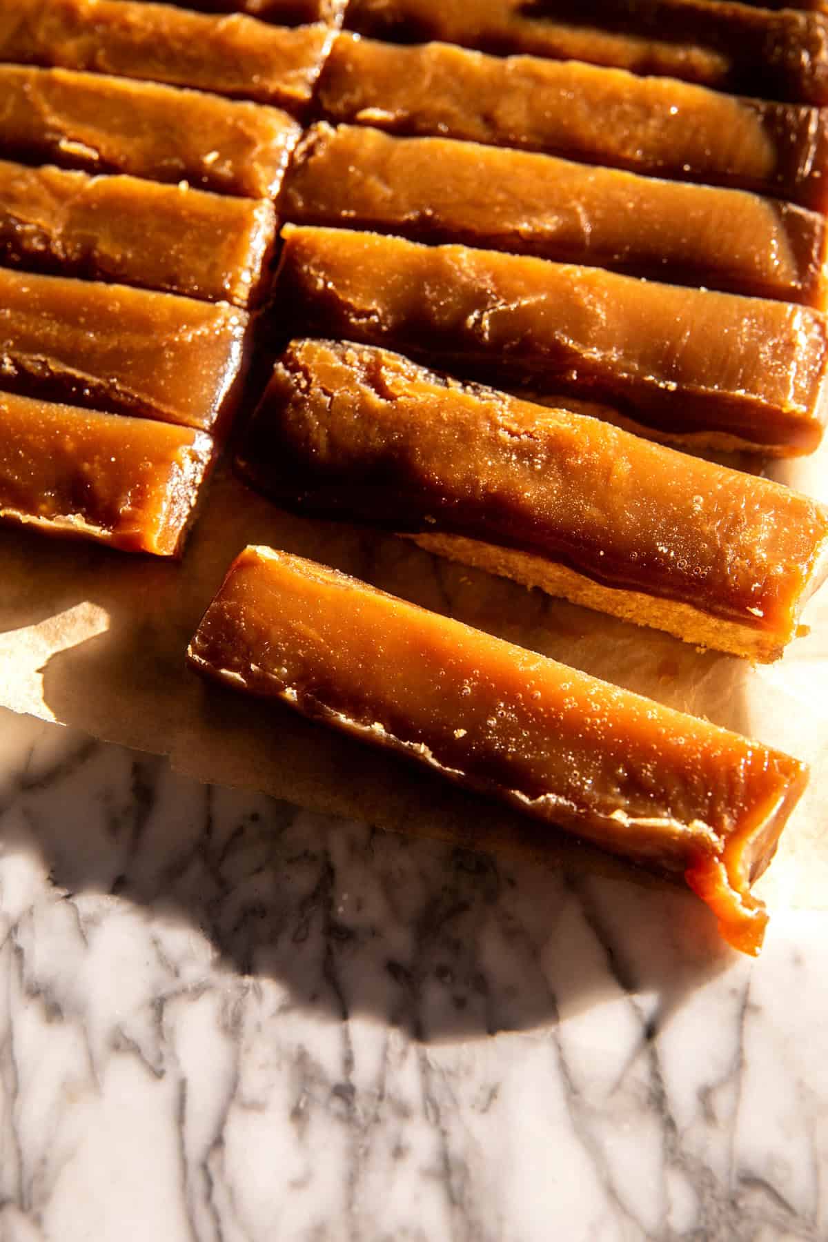 Spooky Homemade Twix Bars | halfbakedharvest.com