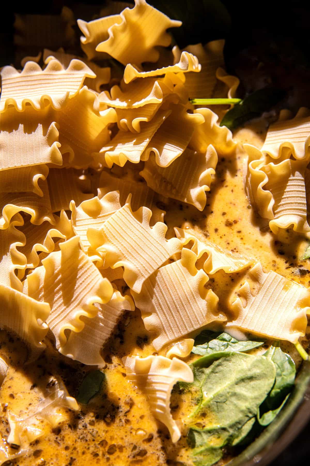 Crockpot Creamy Sun-Dried Tomato Lasagna Soup | halfbakedharvest.com